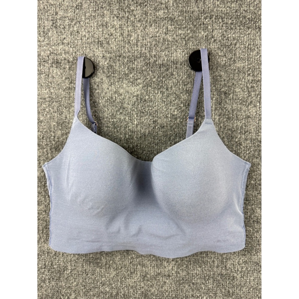 Victoria's Secret PINK Wireless Lightly Lined Bra Blue Pink Medium